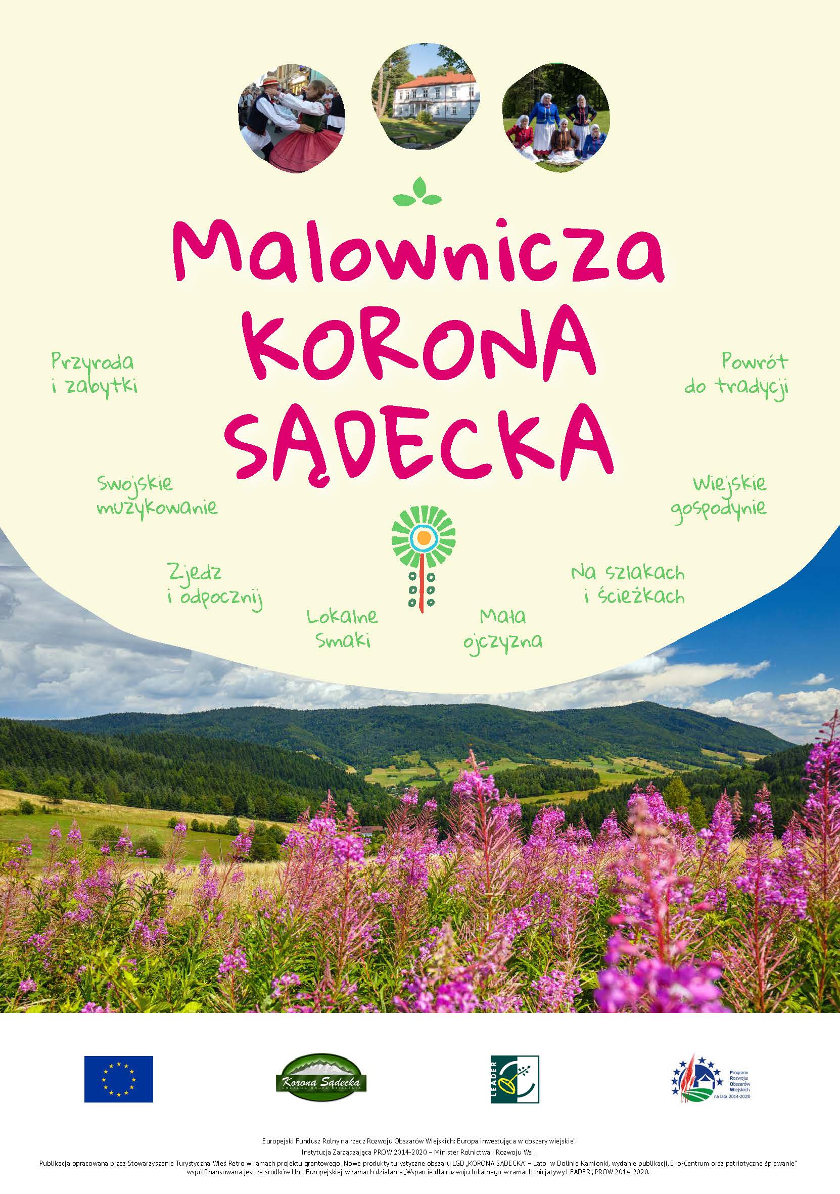 Malownicza Korona Sądecka - okładka